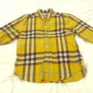 Burberry button down (unisex)